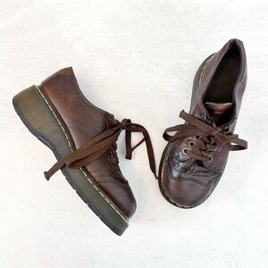 Dr. Martens Brown Leather Oxfords 8651